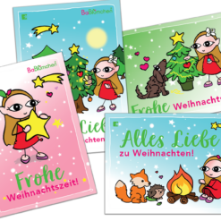 BaBlümchen® Postkarten Set - Weihnachten