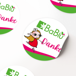 BaBlü® Danke Sticker