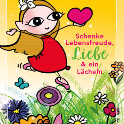 BaBlümchen® Postkarte - Schenke Lebensfreude, Liebe & ein Lächeln