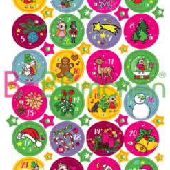 BaBlümchen® Adventskalender Sticker