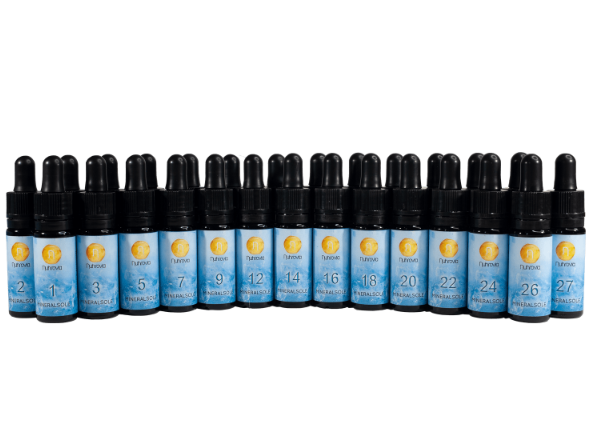 Mineralsole Set Nr. 01-27 – á 10 ml - Nuhrovia Mineralsole Set Nr. 01-27 – á 10 ml - Nuhrovia