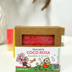 BaBlümchen® Naturseife – Coco Rosa – vegan_1